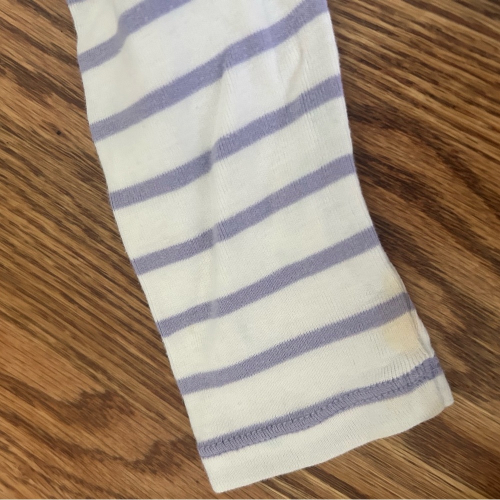 Hanna Andersson Lavender Skater Dress with diaper cover, leggings, and sweatpant - Picture 11 of 11